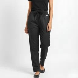 abc Women Solid Black Track Pants-picture-14