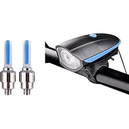 ABC AMOL BICYCLE COMPONENTS Rechargeable Cycle Front & Valve Light and with Horn Waterproof Cycle Light-picture-26