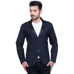 abc garments Men Solid Single Breasted Casual Blazer-picture-19