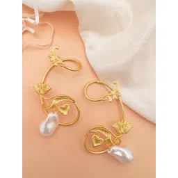 Abdesigns Classic Gold-Plated Stud Earrings-picture-36