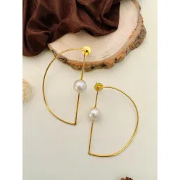 Abdesigns Classic Gold-Plated Stud Earrings-picture-25