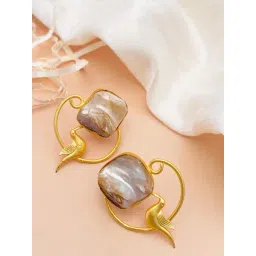 Abdesigns Classic Gold-Plated Stud Earrings-picture-41