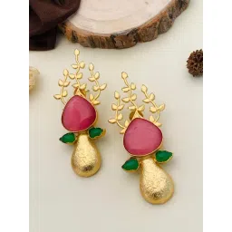 Abdesigns Classic Gold-Plated Stud Earrings-picture-33