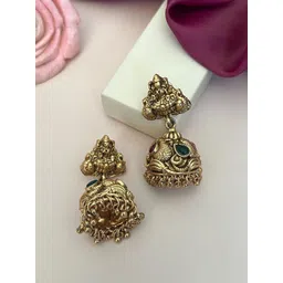ABDESIGNS Classic Jhumkas Earrings-picture-36