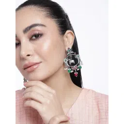 Abdesigns Enthralling German Silver Earrings-picture-13