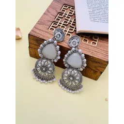 Abdesigns Enthralling German Silver Earrings-picture-14