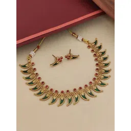 ABDESIGNS Gold-Plated Jewellery Set-picture-30