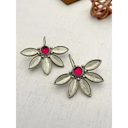 Abdesigns High-Quality Ornamental Greman Silver Earring-picture-17