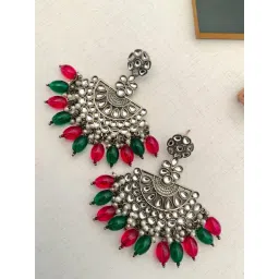 Abdesigns High-Quality Ornamental Greman Silver Earring-picture-41