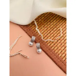 ABDESIGNS Silver-Plated Classic Drop Earrings-picture-13