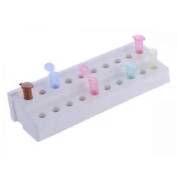 Abdos 8Pcs 20 Slots White Rack for Micro Centrifuge Tubes, P20205-picture-12