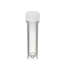 Abdos Non Printed Assembled 0.5 ml Sterile Self Standing Screw Cap Tube With EPDM O-Ring and White Cap, P40226-W (Pack of 1000)-picture-13