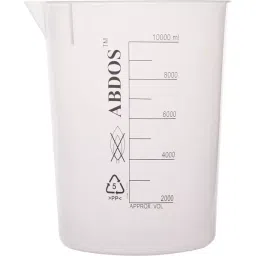 Abdos P50608 Polypropylene 10000 ml Beaker-picture-19