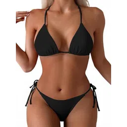 abdul store Quick-Dry Halter Neck Swim Bikini Set-picture-33
