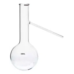 ABGIL 100ml Borosilicate Glass Distillation Flask with Side Tube Flask, ABG1460-picture-29