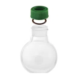 ABGIL 100ml Borosilicate Glass Flat Bottom Boiling Flask with O Ring &a; Screw Cap, ABG1320-picture-15