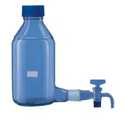 ABGIL 250ml Borosilicate Glass Aspirator Bottle with Gl 45 Screw Cap &a; Interchangeable Stopcock, Joint: B-24, ABG762-picture-32