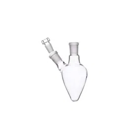 ABGIL 250ml Borosilicate Glass Pear Shape Two Neck Flask with Interchangeable Stopper for Side Neck, ABG1574-picture-27