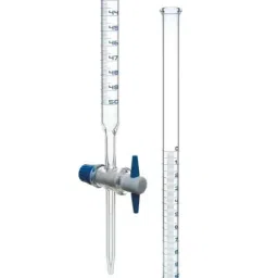 ABGIL 5ml Borosilicate Glass Burette with Straight Bore PTFE Plug Stopcock, ABG943-picture-37