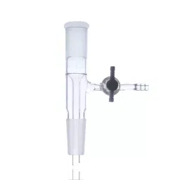 ABGIL ABG363 Borosilicate Glass Vacuum Take-Off Vertical with Side "PTFE" Stopcock Adapter (B-55)-picture-38