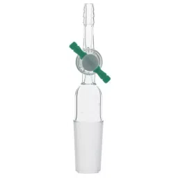 ABGIL ABG471 Borosilicate Glass Flow Control Adapter With Stopcock Straight - Cone (B-55)-picture-16