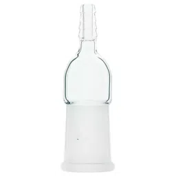 ABGIL ABG534 Borosilicate Glass Straight Vacuum Adapter - Socket (B-55) image 1