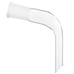 ABGIL B-14 Borosilicate 3.3 Glass Glossy Smooth Finish Receiver Plain Bend Short Delivery Adapter, ABG257-picture-38
