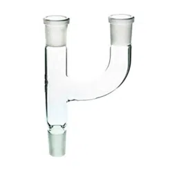 ABGIL B-50 Borosilicate 3.3 Glass Three Way Claisen Adapter with Two at Angle Neck, ABG198-picture-10