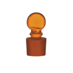 ABGIL Borosilicate Glass Amber Hexagonal Stopper, Joint: B-55, ABG838-picture-26