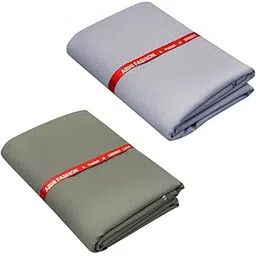 Abhi Fashion Men's Cotton Feel Blend Formal Unstitched Combo Trouser Fabric For Men (Pack Of 2)-picture-39