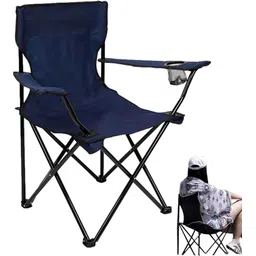 abhsant Folding Camping Chair for Adults with Armrests and Cup Holder Foldable Carbon Steel Inversion Chair-picture-35