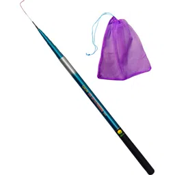 abirs 12 ft fly fishing rod with fish carring net 360 blue Blue Fishing Rod-picture-28