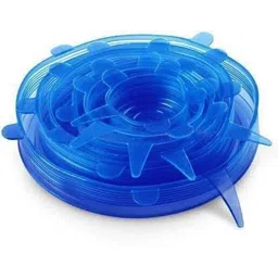 ablue clipper Silicone Lid Set, Silicon lids for containers, Silicon Stretchable lids 2.6 inch Lid Set, Pack of 6-picture-43