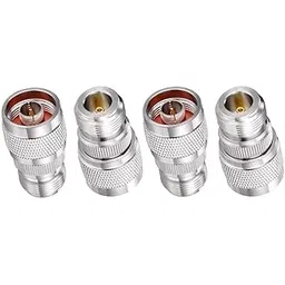 ABONIX N Male to N Female RF Coax Adapter N Type Connector for 4G Antenna, WiFi Antenna, Antenna Router (Pack of 4)-picture-23