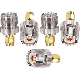 ABONIX SMA Male to UHF Female (PL-259) Coax Connector – Pack of 5 RF Adapters for CB Radio, Antenna, Broadcast Radios & WiFi-picture-10