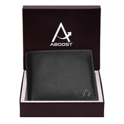 ABOOST Men Textured Leather Two Fold Wallet-picture-11