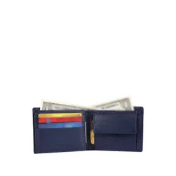 ABOOST Men Textured Leather Two Fold Wallet image 3