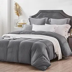 ABOUTABED Twin Bedding Comforter Duvet Insert - All Season Goose Down Alternative - Ultra Soft Quilted Comforters with Corner Tabs- Hotel Collection Machine Washable-picture-32