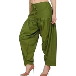 abrav Woman's Readymade Regular Fit Patiala Pants || Solid Cotton Patiala || Cotton Salwar Pants || Free Size-picture-12