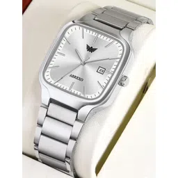 Abrexo Men Dial & Bracelet Style Straps Analogue Watches Abx8879-SL Square Watch +C2 Combo-picture-13