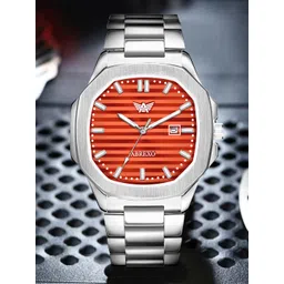 Abrexo Men Dial & Stainless Steel Bracelet Style Straps Analogue Watch Abx5678-picture-13