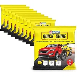 ABRO Multipurpose Liquid Car Polish High Gloss Instant Shine Sponge Bike Polisher for Motorbike Bumper Tyres Chrome Accent Dashboard Exterior Headlight Leather & Metal Parts (Pack of 10)-picture-16