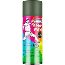 ABRO SP-12 Multipurpose Colour Spray Paint Can (400ml, Grass Green) DIY Quick Drying for Metal, Wood, Walls, Automotive Cars and Bikes-picture-29