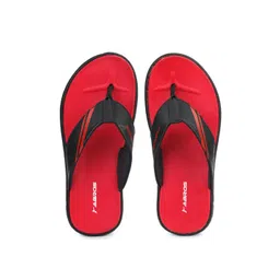 ABROS Men Black & Red Thong Flip-Flops-picture-41