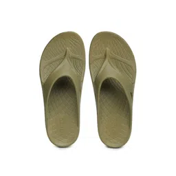 ABROS Men Khaki Rubber Thong Flip-Flops-image-42