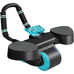 Abs Roller Wheel with Elbow Support, Knee Pad, Mobile Holder for Abdominal, Core Strength Training, Home Gym Equipment-picture-31