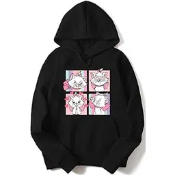 absolute defense Cat Hoodie Women Girl Causal Stylish Sweatshirt Latest Black Blue Maroon Pink Lavender Beige Brown 599 699 499 Under-picture-54