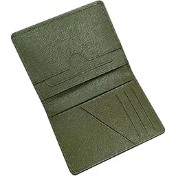 abys Genuine Leather Olive RFID Protected Passport Holder for Men,Passport Wallet for Women,Family Travel Holder-picture-45