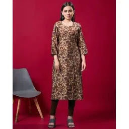 acai Women Printed Straight Kurti-picture-53