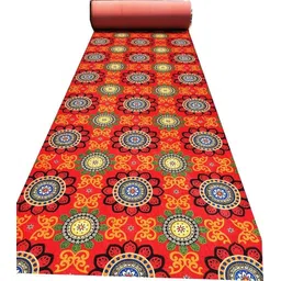 acarpet Red, Blue Synthetic Carpet-picture-11